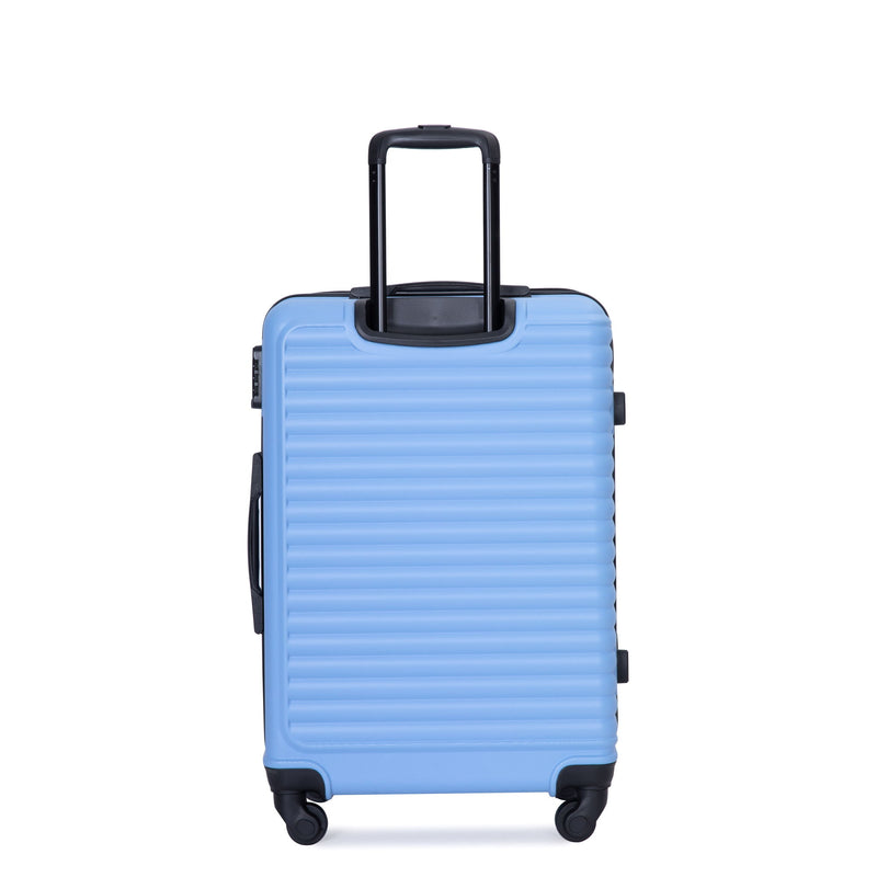 3 Piece Luggage Sets, Lightweight Suitcase With Two Hooks, Spinner Wheels, Tsa Lock