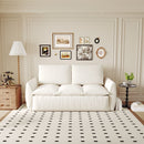 Pull Out Sofa Bed, 3 Seat Convertible Sleeper Sofa With 2 In 1 Pillow And Blanket Set