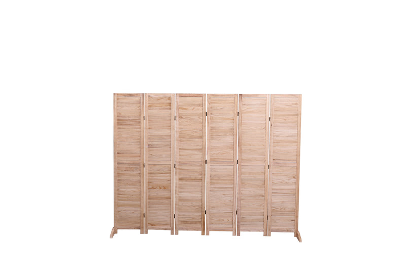 Panel Wooden Folding Room Divider