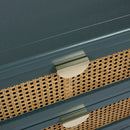 3 Drawer Cabinet, Natural Rattan, American Furniture