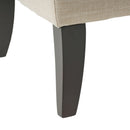 Nicole - French Style Upholstered Loveseat With Tufted Backrest