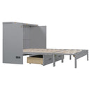 Murphy Bed With Large Drawers