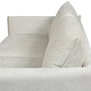 Haven - Flange Arm Oak Sofa - Marled Gray