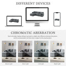 Modular Sectional With Deep And Wide Seat, Cloud Couch Set With Double Cushions Sofa With Movable Ottoman