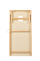 4X2 Ft Large Size Cornhole Board (Set of 2), Outdoor Game Board Set With 8 Bean Bags, Perfect For Lawn, Backyard, Beach, Park - Navy / Red / Brown