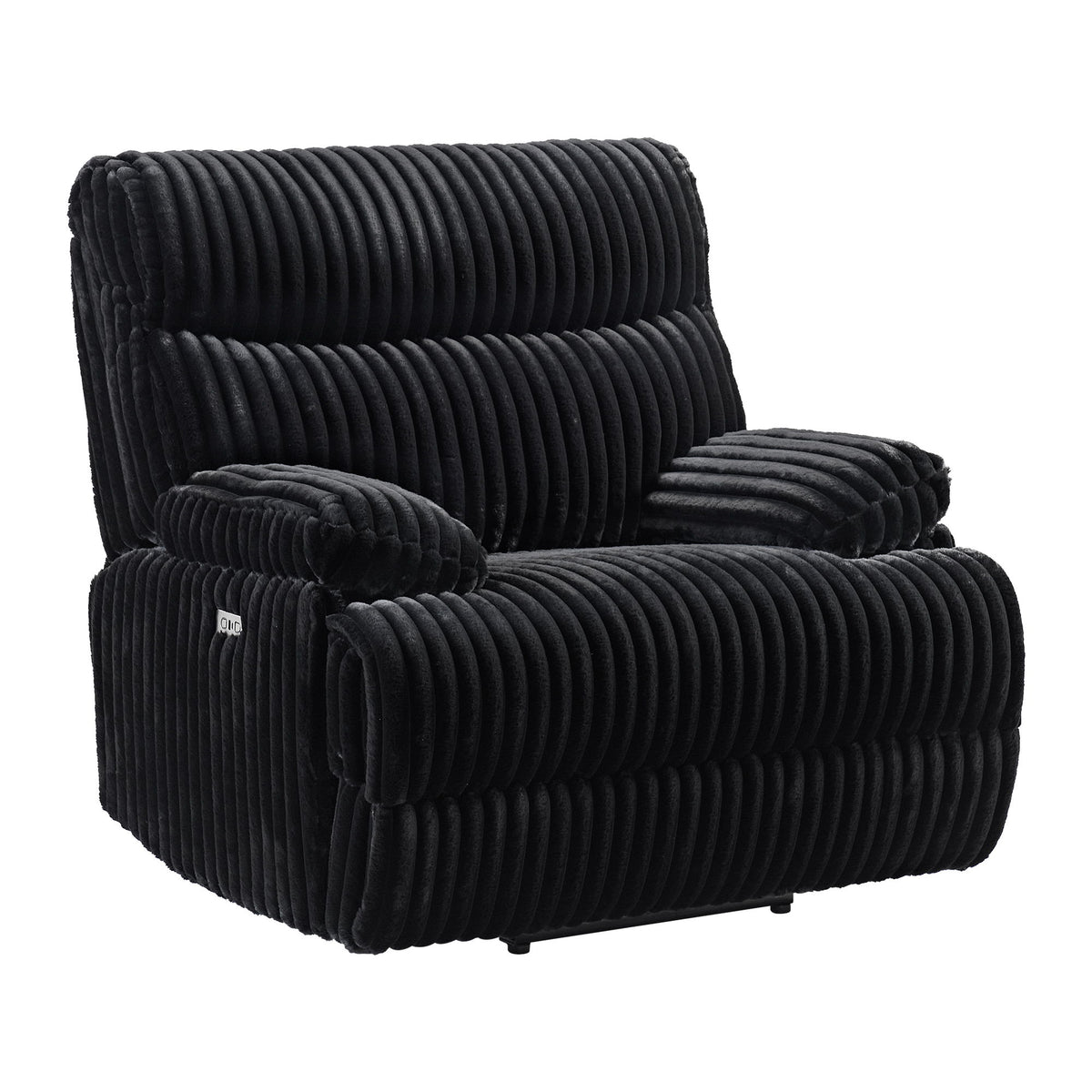 Admiral Power Motion Living Room Set in Black by Elements International, view 4