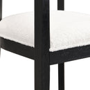 Contemporary Dining Chair Set With Armrests