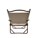 Comfy Foldable And Portable Chair With Armrests, Indoor And Outdoor (Set of 4) - Brown