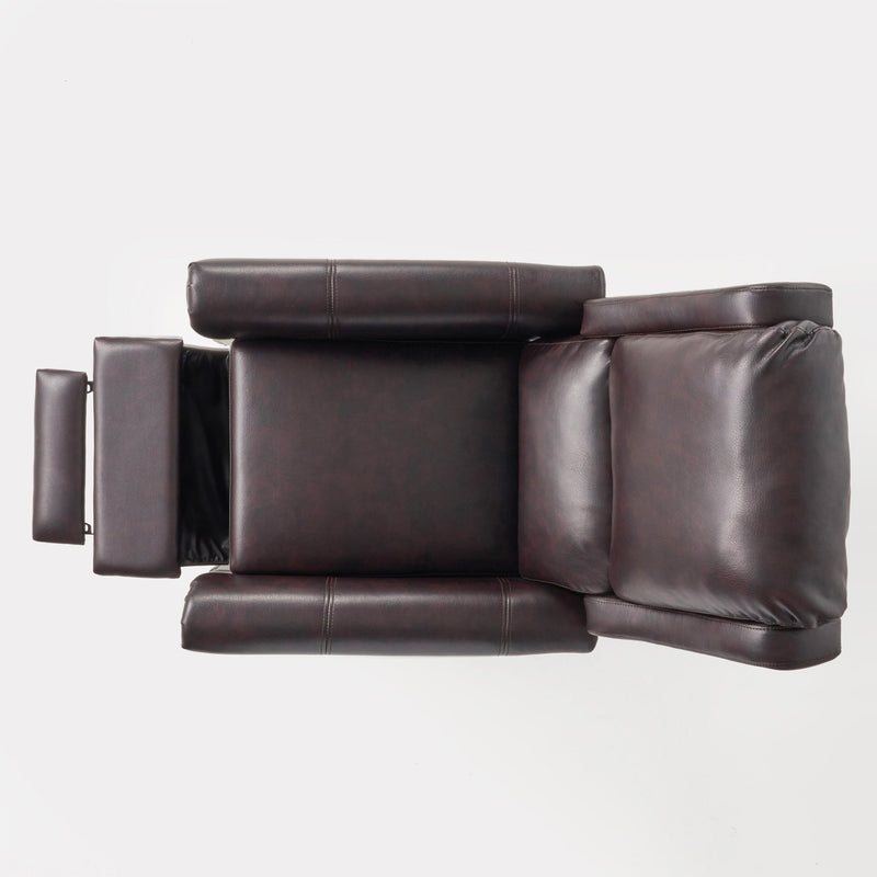 Memphis - Standard Recliner Club Chair - Burgundy
