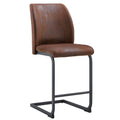 Modern Chairs With Cushions And Metal Legs (Set of 2)