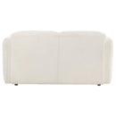 Dorset - Fabric Upholstered Round Track Arm Loveseat