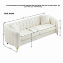 Tufted Oversized Sofa For Living Spaces