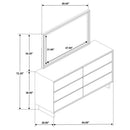 Glenwood - 6-Drawer Dresser Cabinet