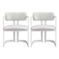 Upholstered Dining Armchairs (Set of 2)