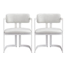 Upholstered Dining Armchairs (Set of 2)