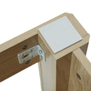 Modern Bathroom Vanity With Rectangle Ceramic Sink, Soft Closing Doors