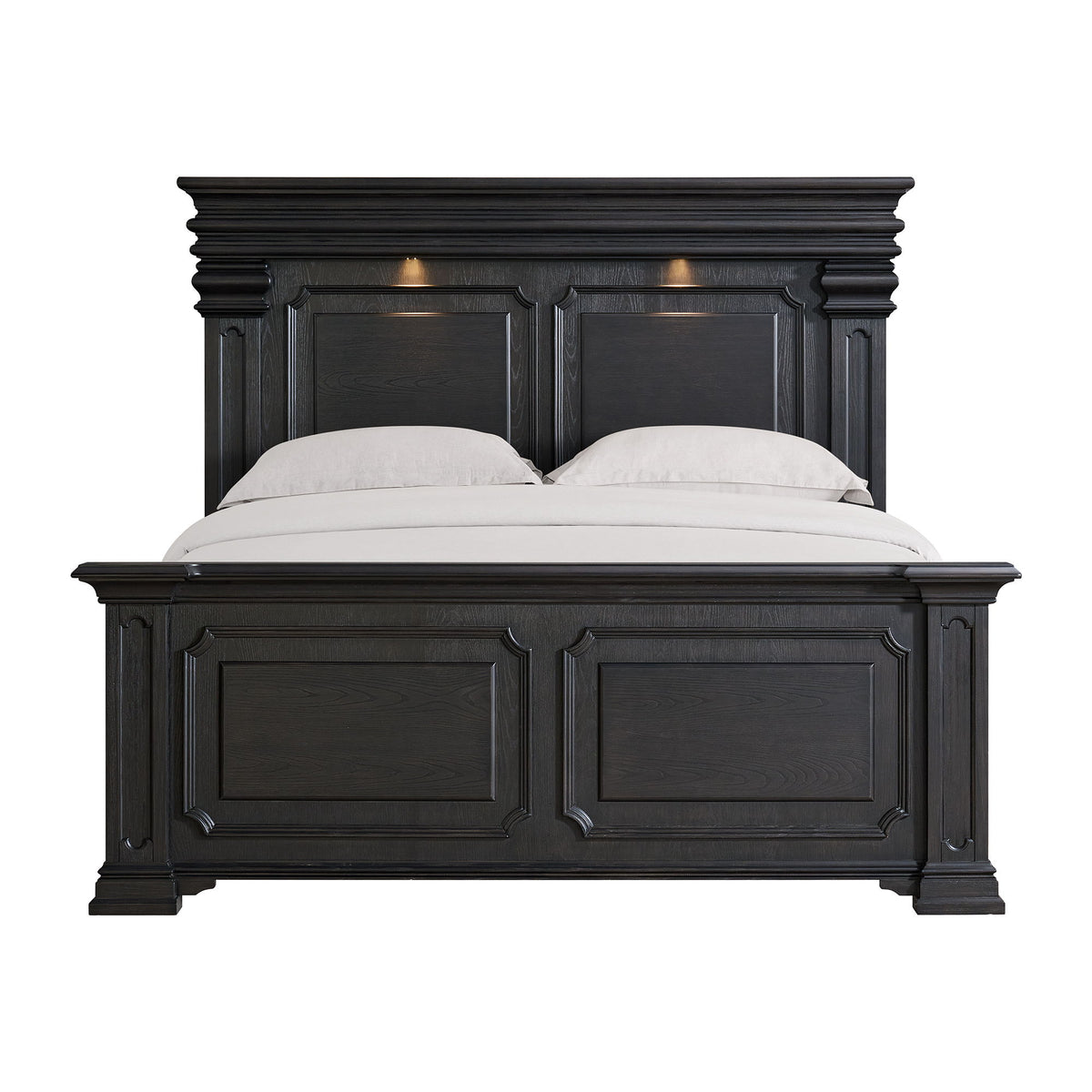 Kings Court Bed in Black by Elements International, view 13