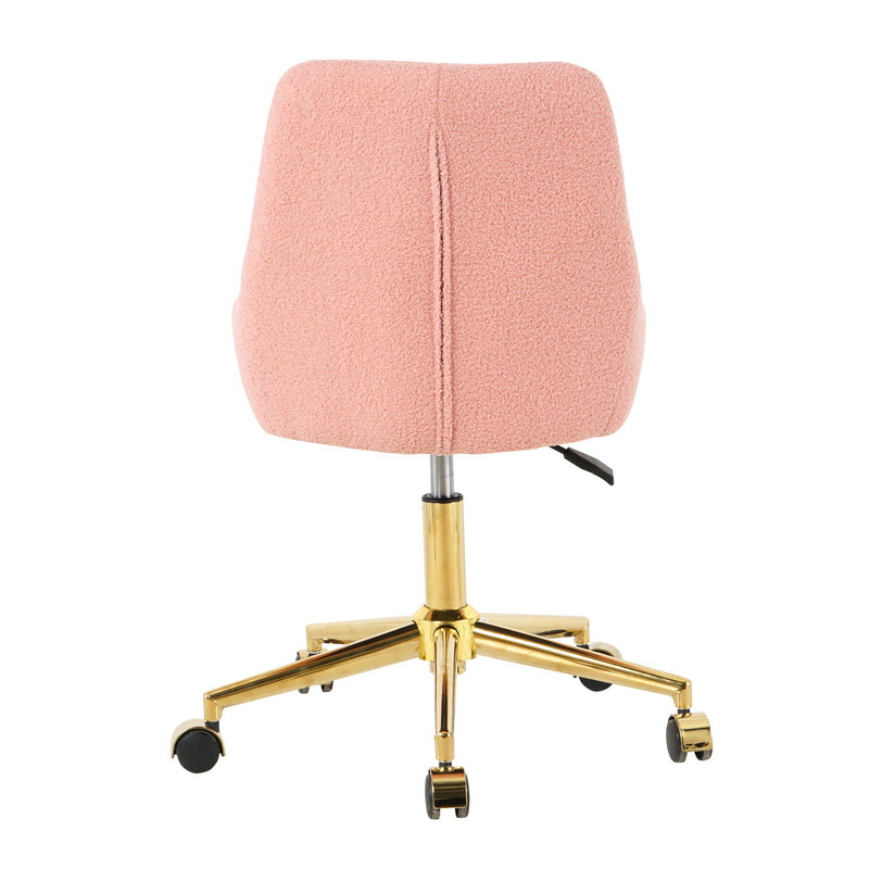 Modern Teddy Velvet Fabric Chair With Gold Plated 5 Claw Legs