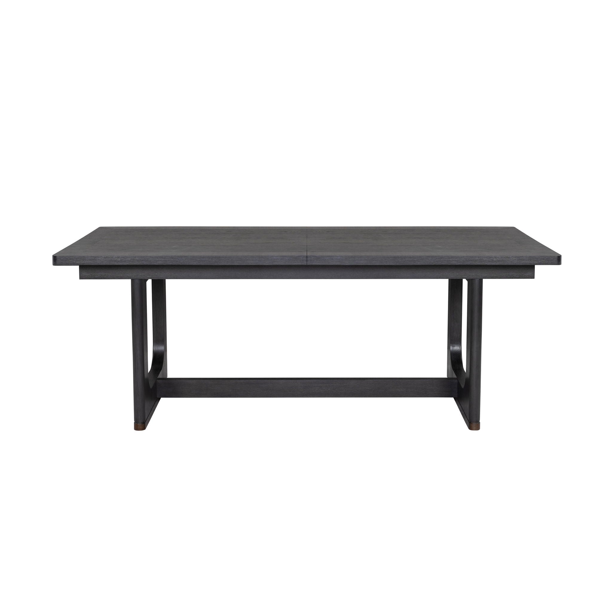Waterfall - Rectangular Dining Table - Deep Ebony