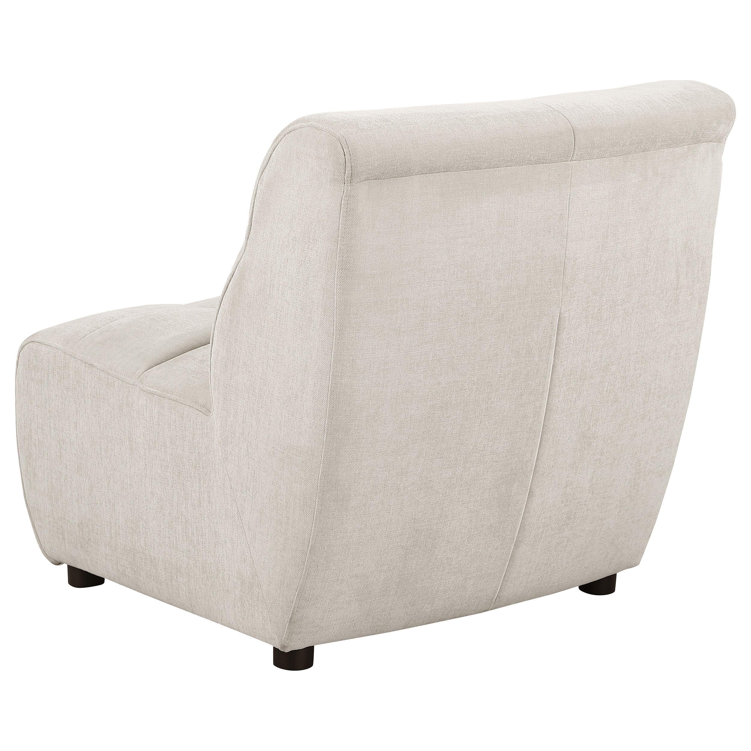 Charlotte 5-piece Upholstered Modular Sectional Sofa Ivory — view 10