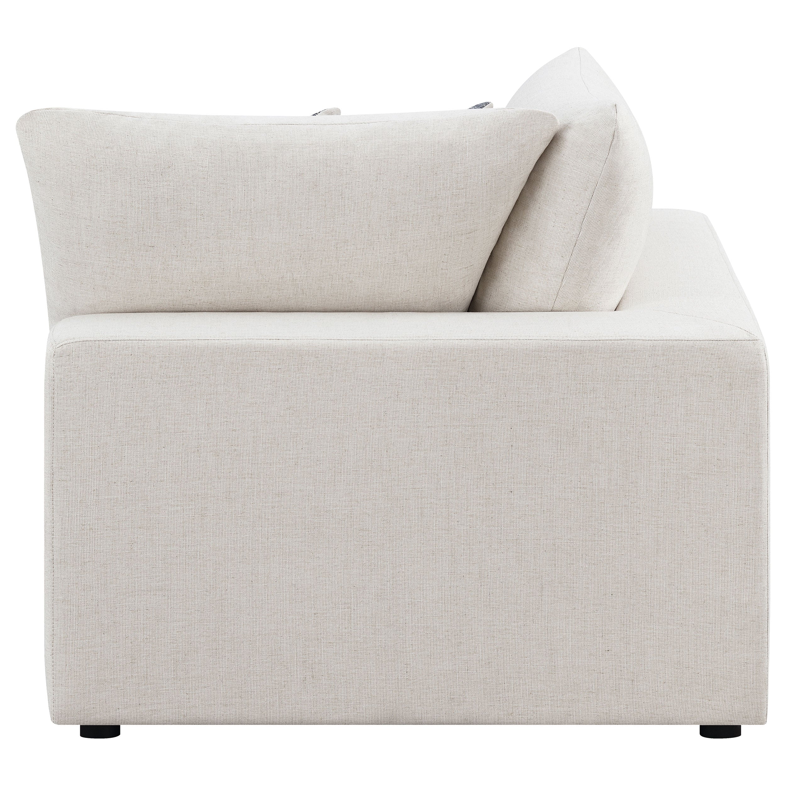 Serene Upholstered Corner Beige — view 3