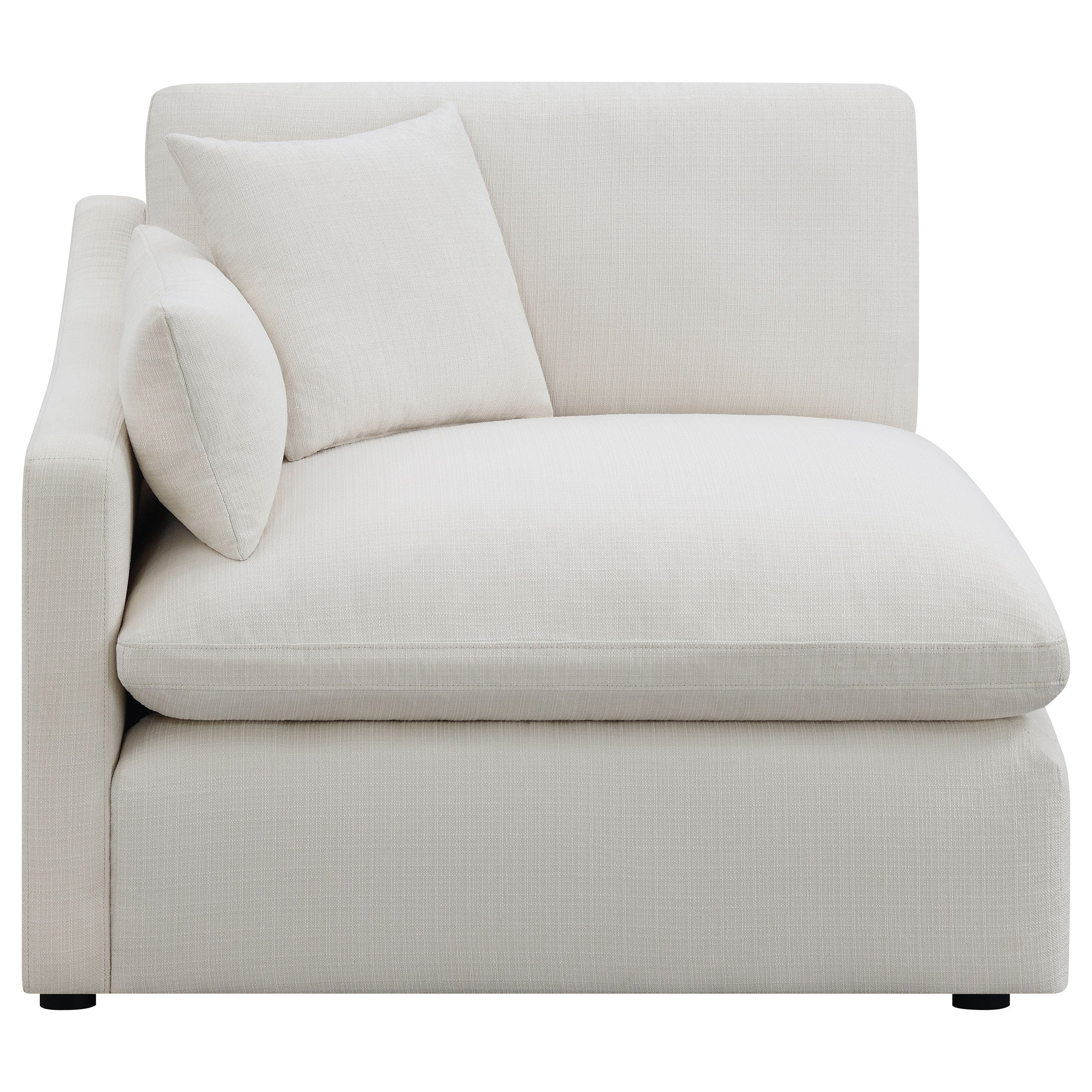 Hobson Upholstered RAF Chair Ivory — view 5