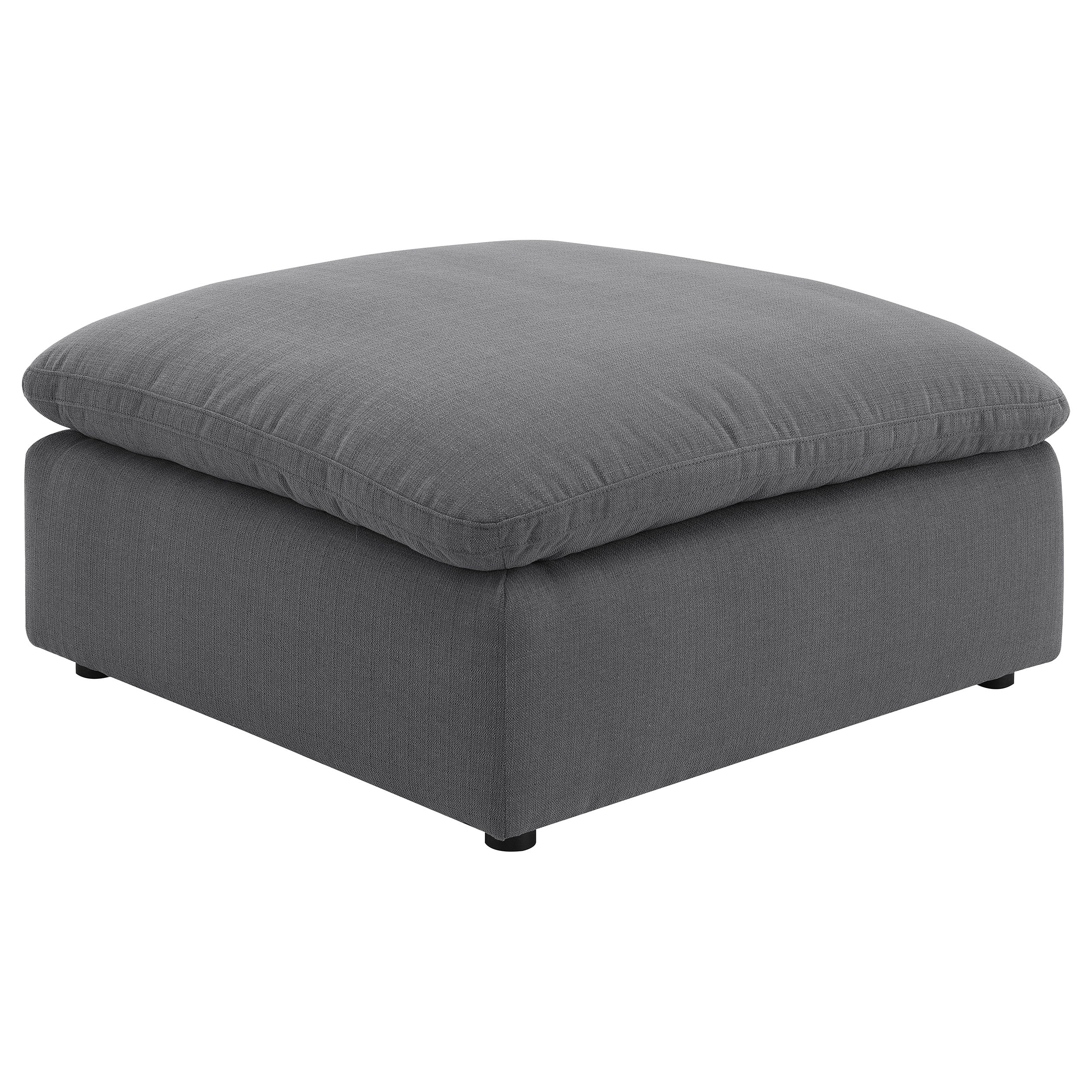 Hobson 6-piece Upholstered Modular Sectional Sofa Charcoal — view 5