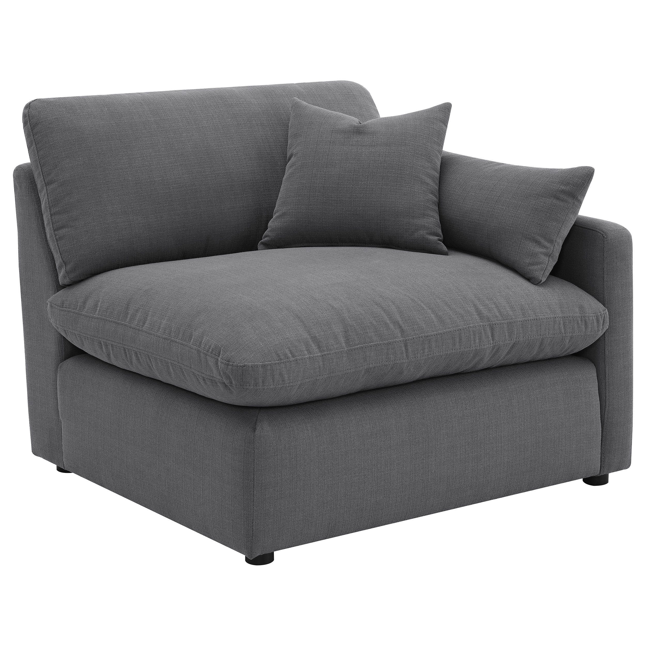 Hobson Upholstered RAF Chair Charcoal — view 1