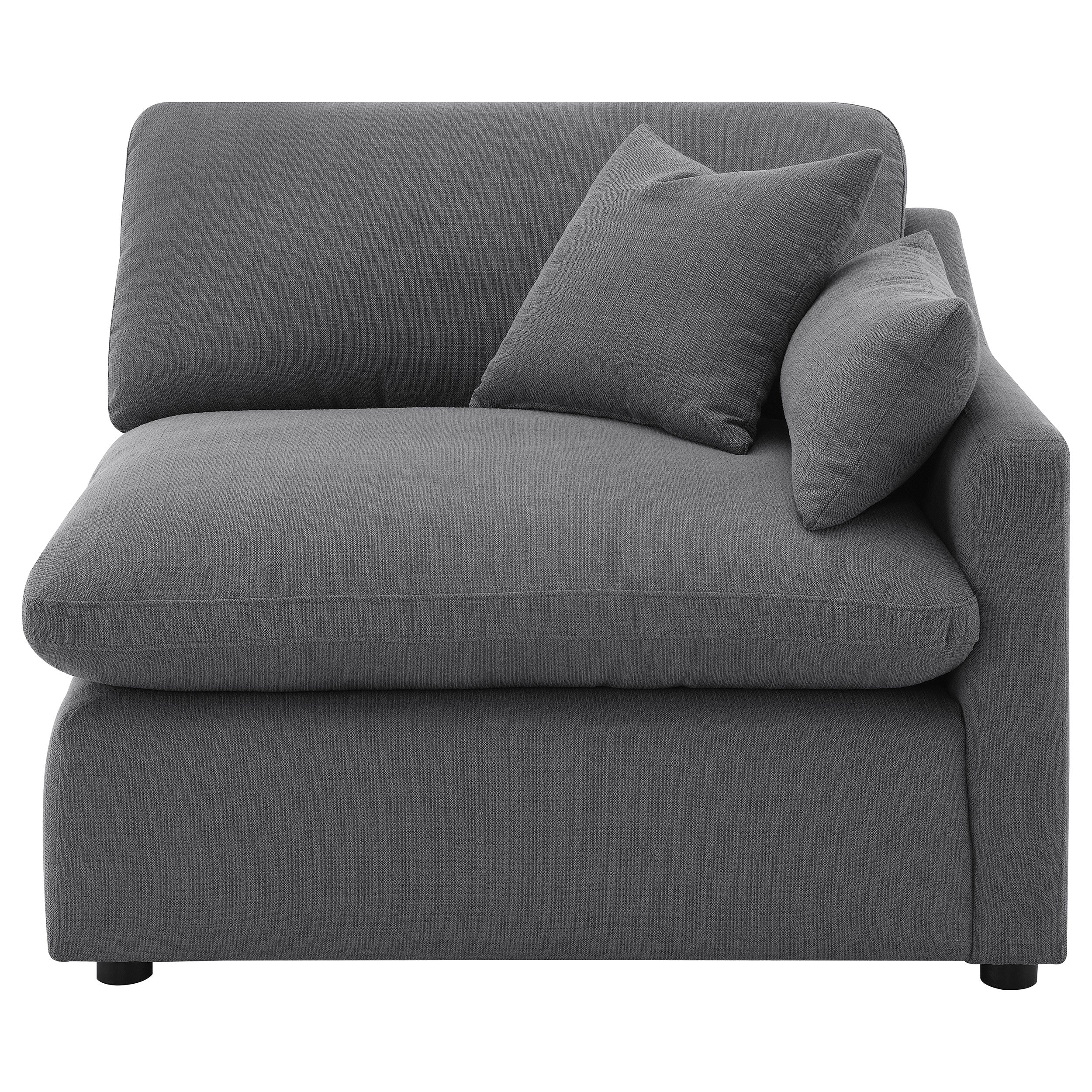 Hobson Upholstered RAF Chair Charcoal — view 3