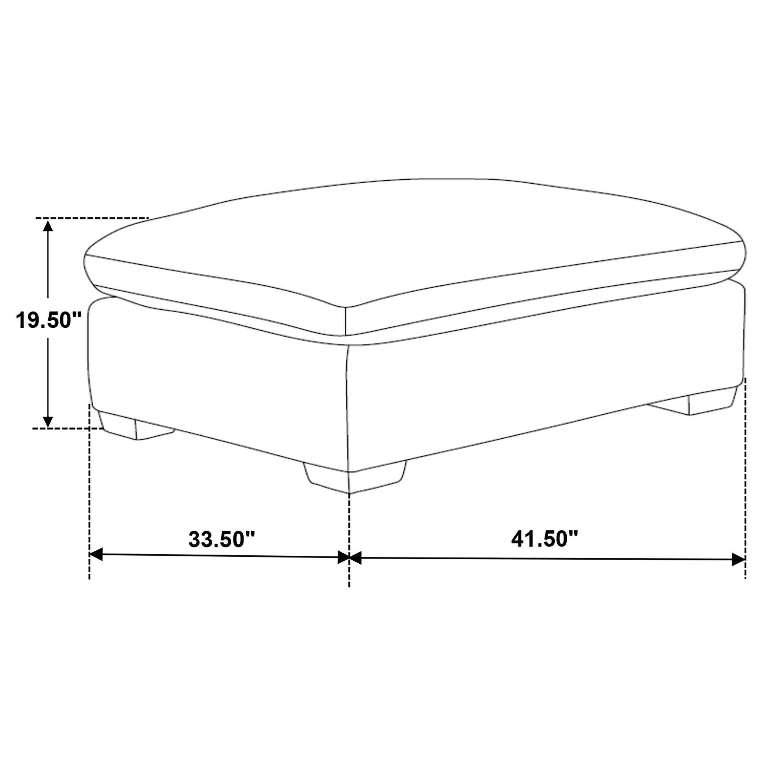 Lakeview 5-piece Upholstered Modular Sectional Sofa Ivory — view 18