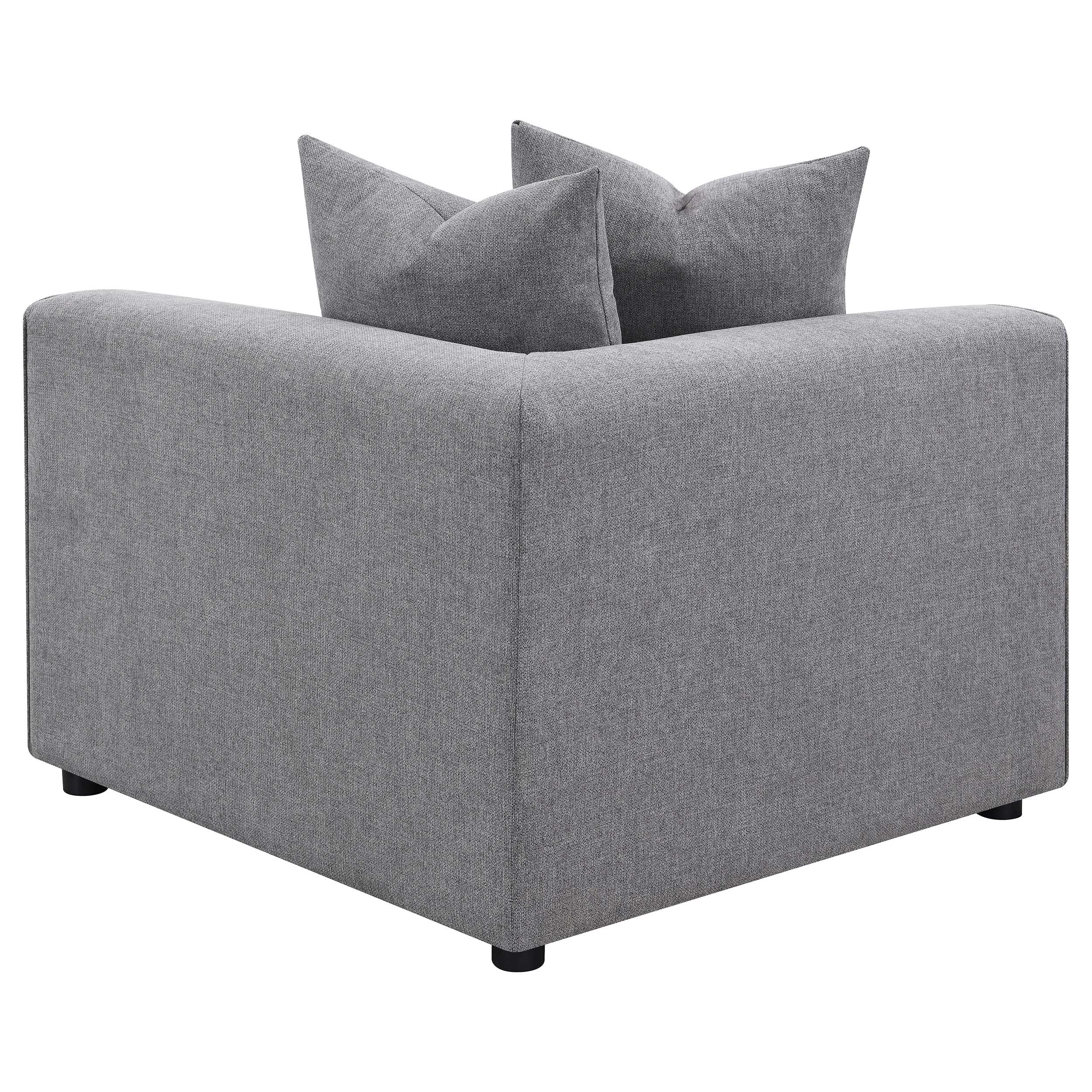 Jennifer 6-piece Upholstered Modular Sectional Grey — view 13