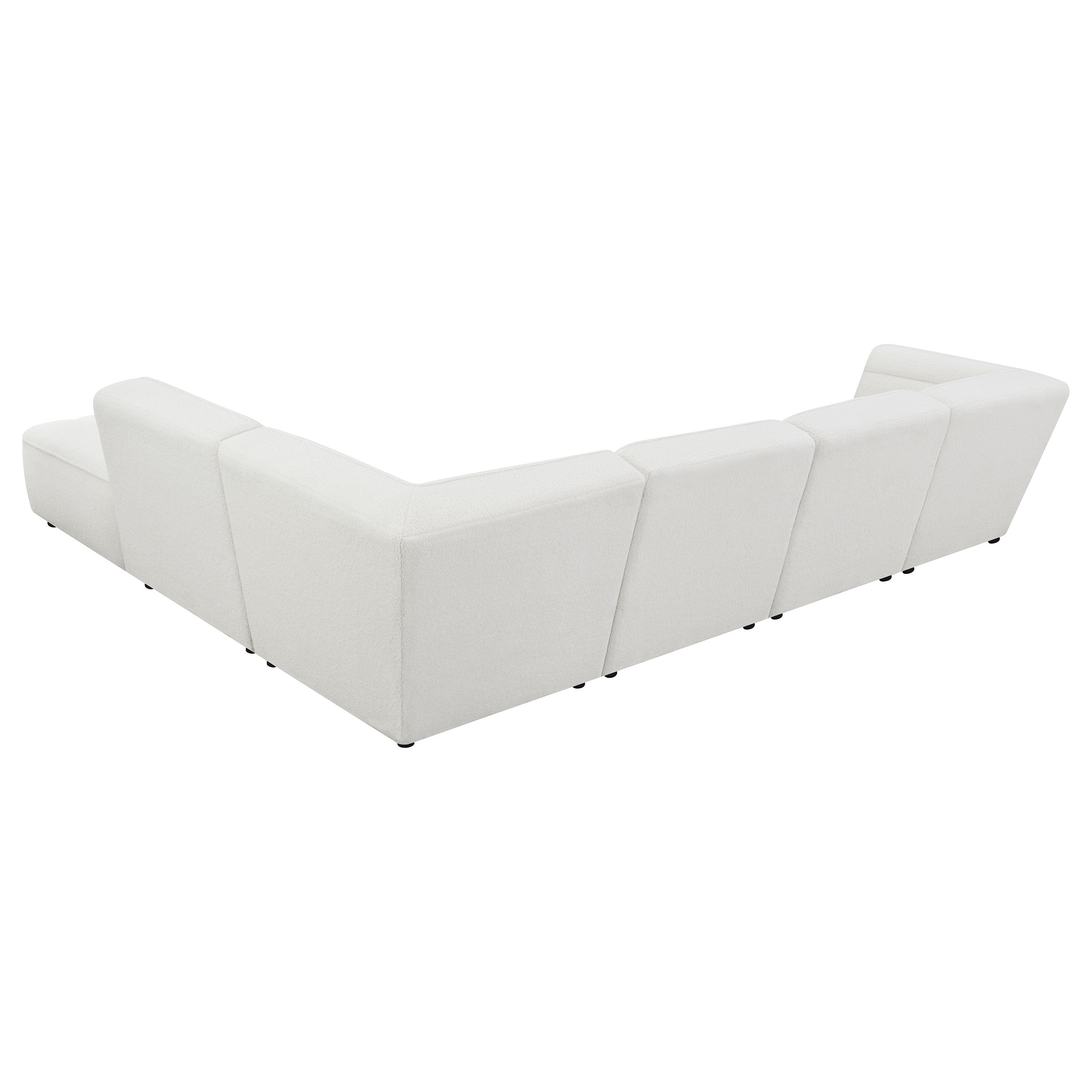 Sunny 6-piece Upholstered Modular Sectional Sofa Natural — view 4