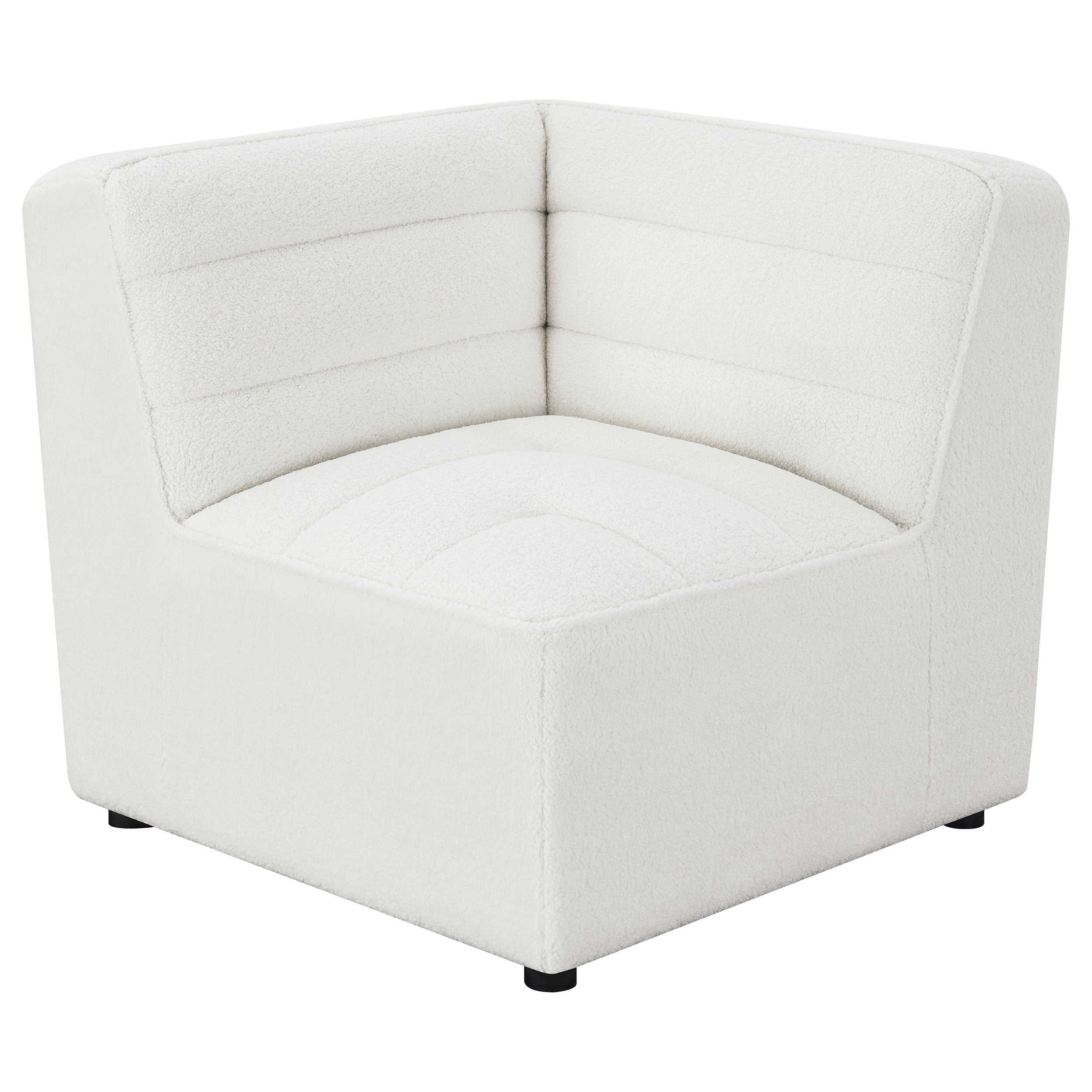 Sunny Upholstered Corner Chair Natural — view 2