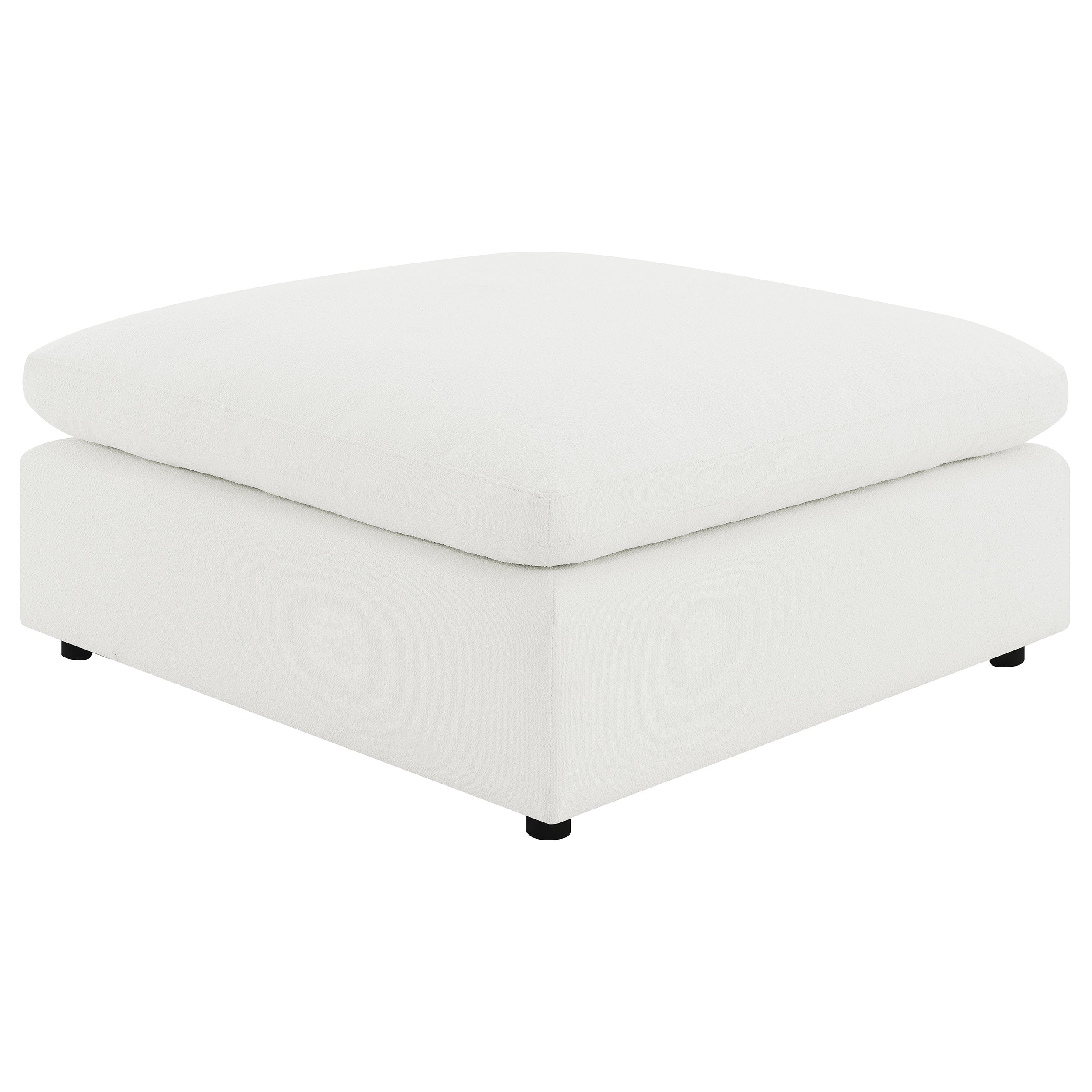 Raleigh 6-piece Boucle Upholstered Modular Sectional Ivory — view 5