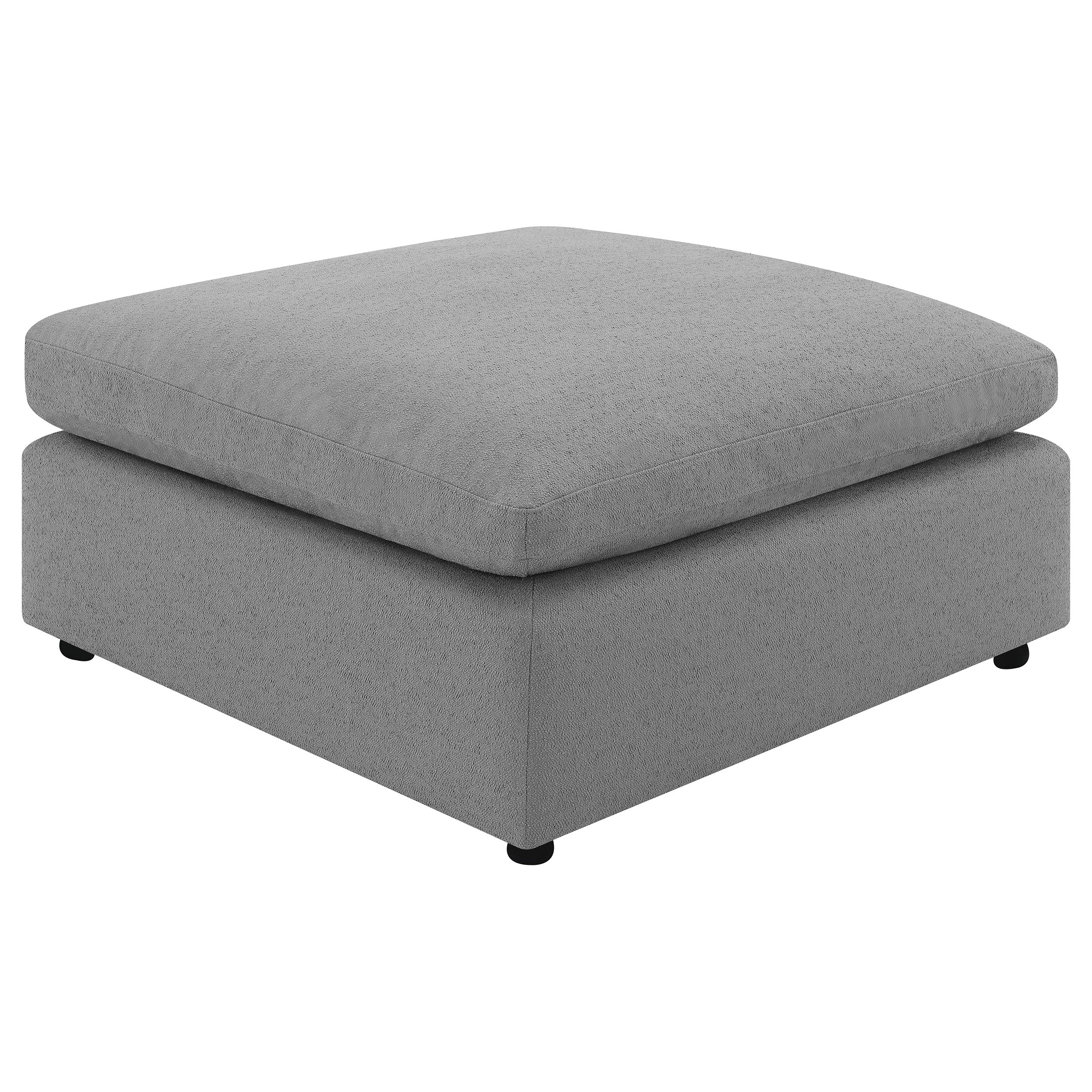 Raleigh 6-piece Boucle Upholstered Modular Sectional Grey — view 5