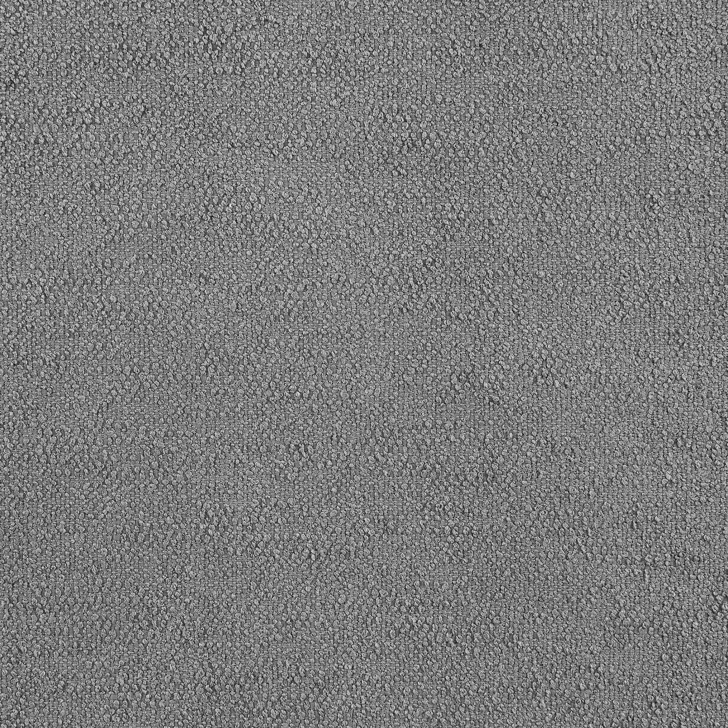 Raleigh Boucle Upholstered Ottoman Grey — view 5
