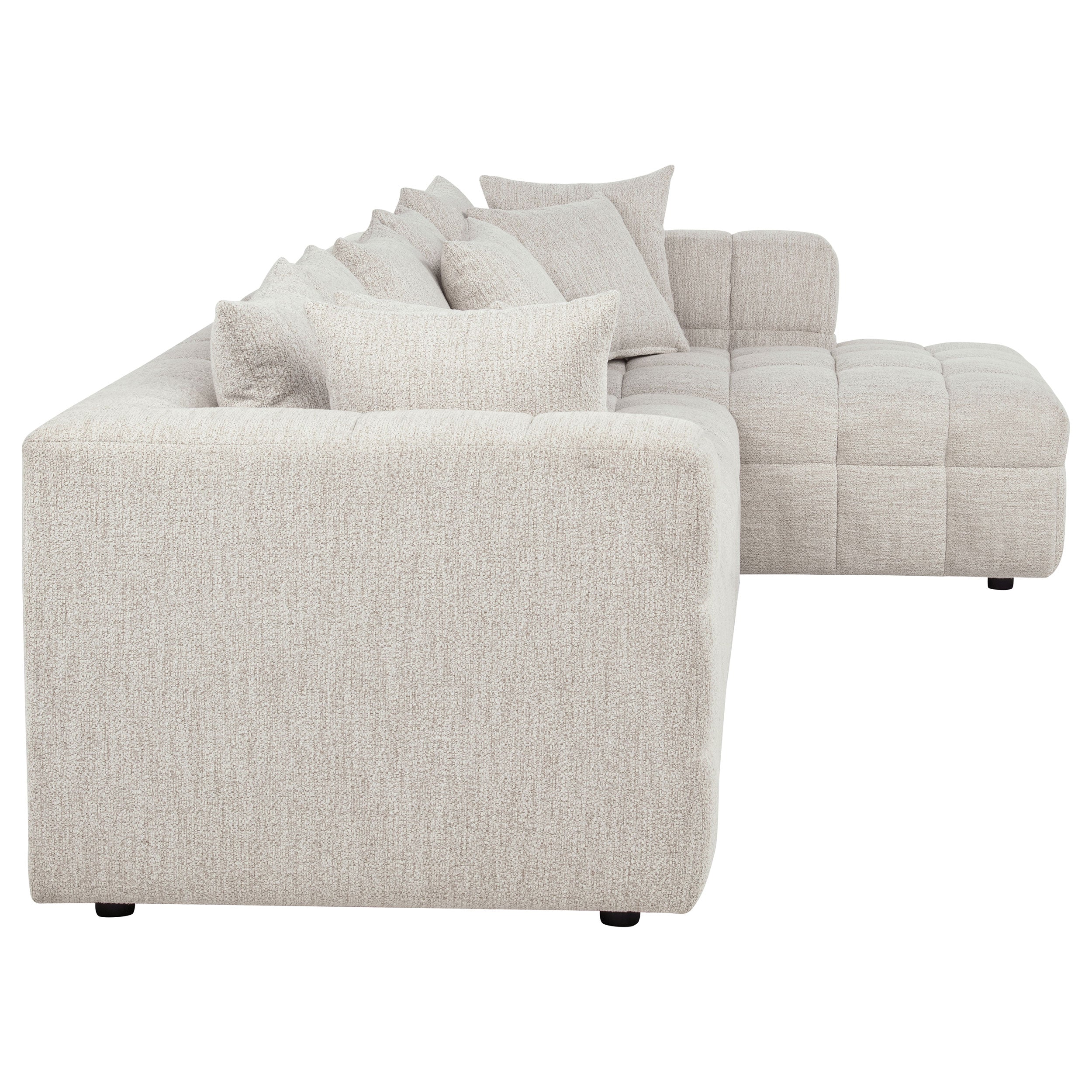 Amara 3-Piece Upholstered Sectional Sofa — view 5