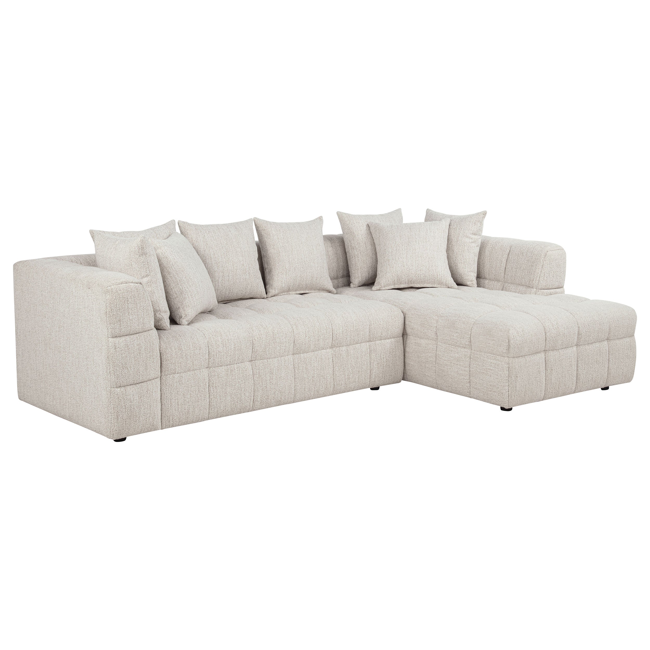 Amara 2-Piece Upholstered Sectional Sofa — view 1