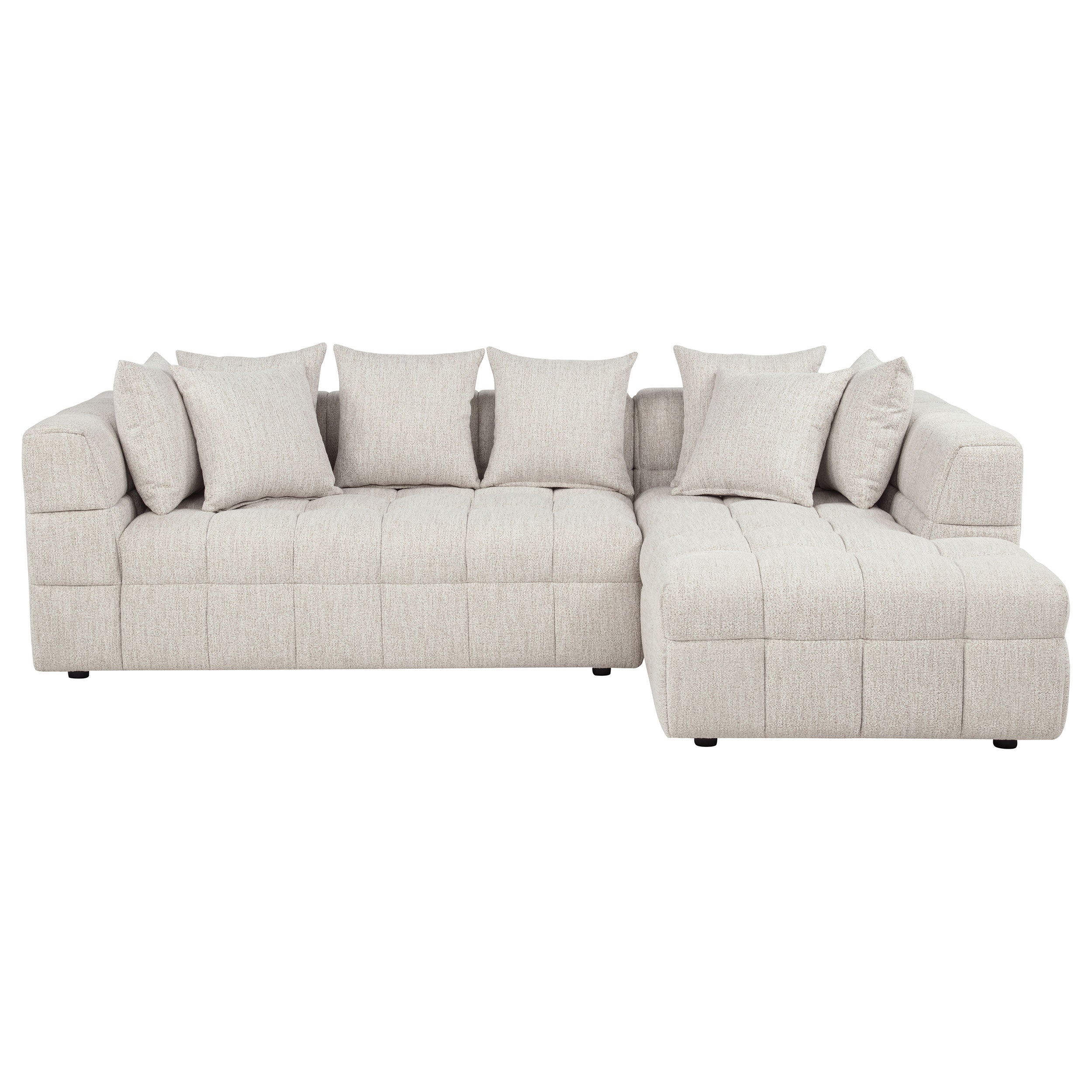 Amara 2-Piece Upholstered Sectional Sofa — view 3