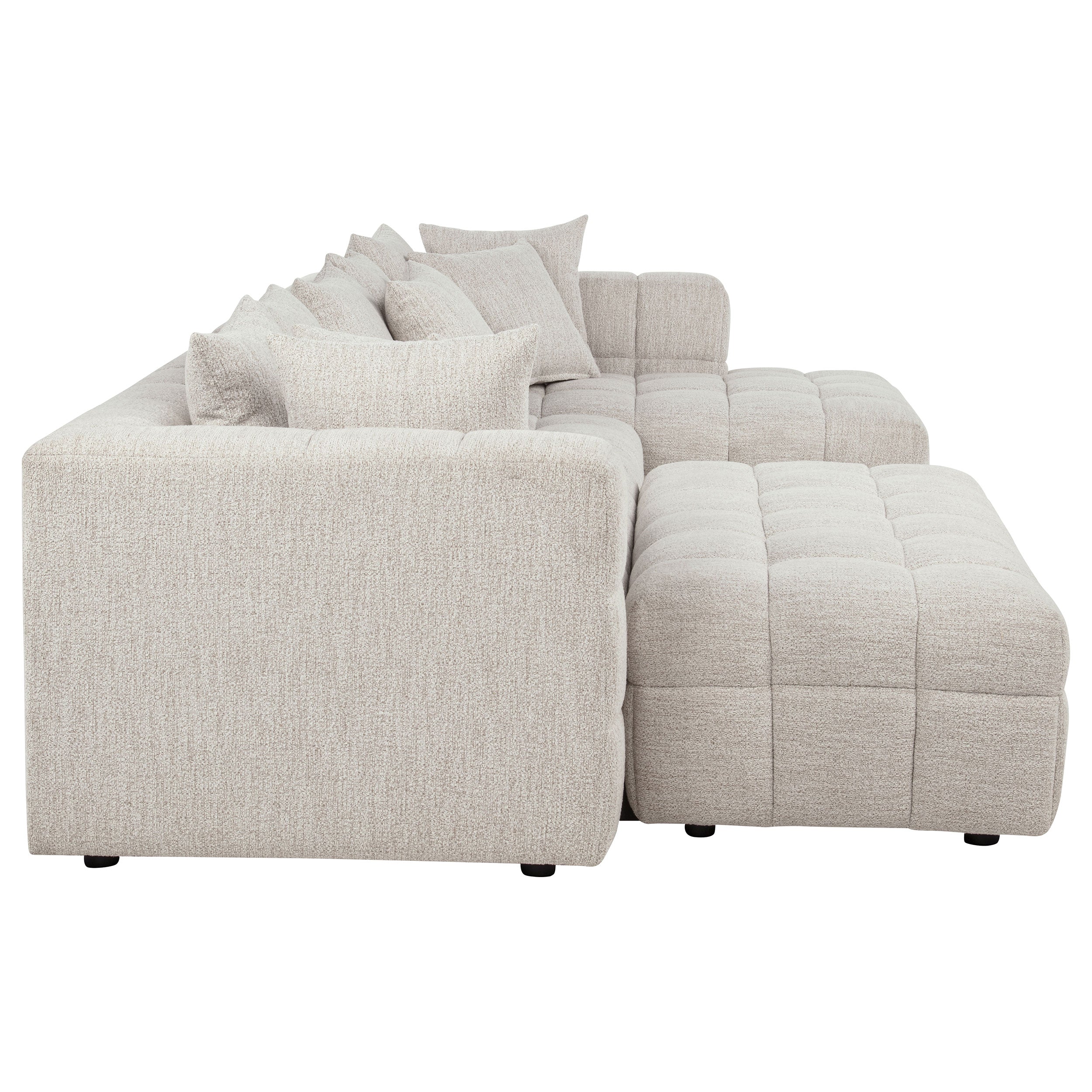 Amara 4-Piece Upholstered Sectional Sofa — view 5