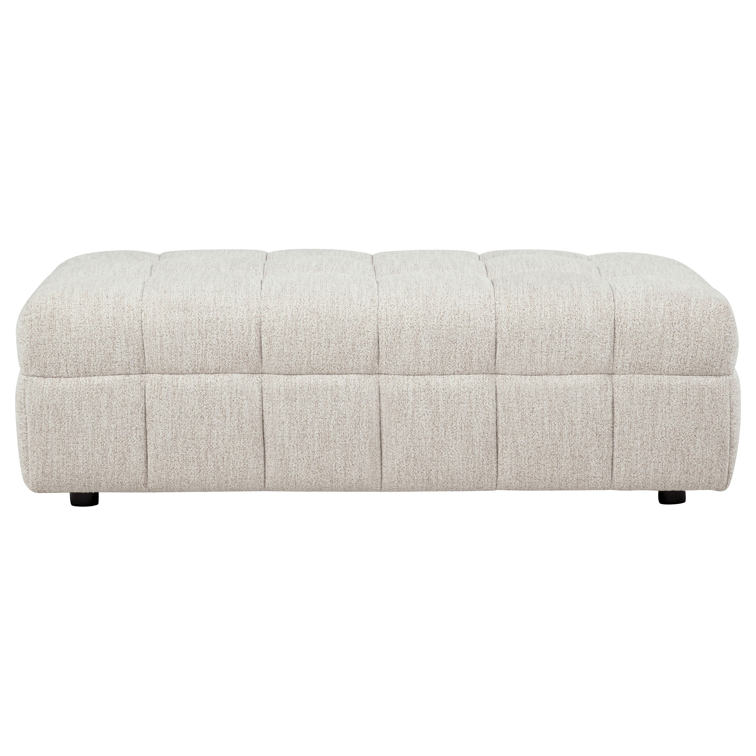 Amara Upholstered Ottoman — view 3