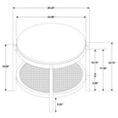 Arini - Round Coffee And End Table Set