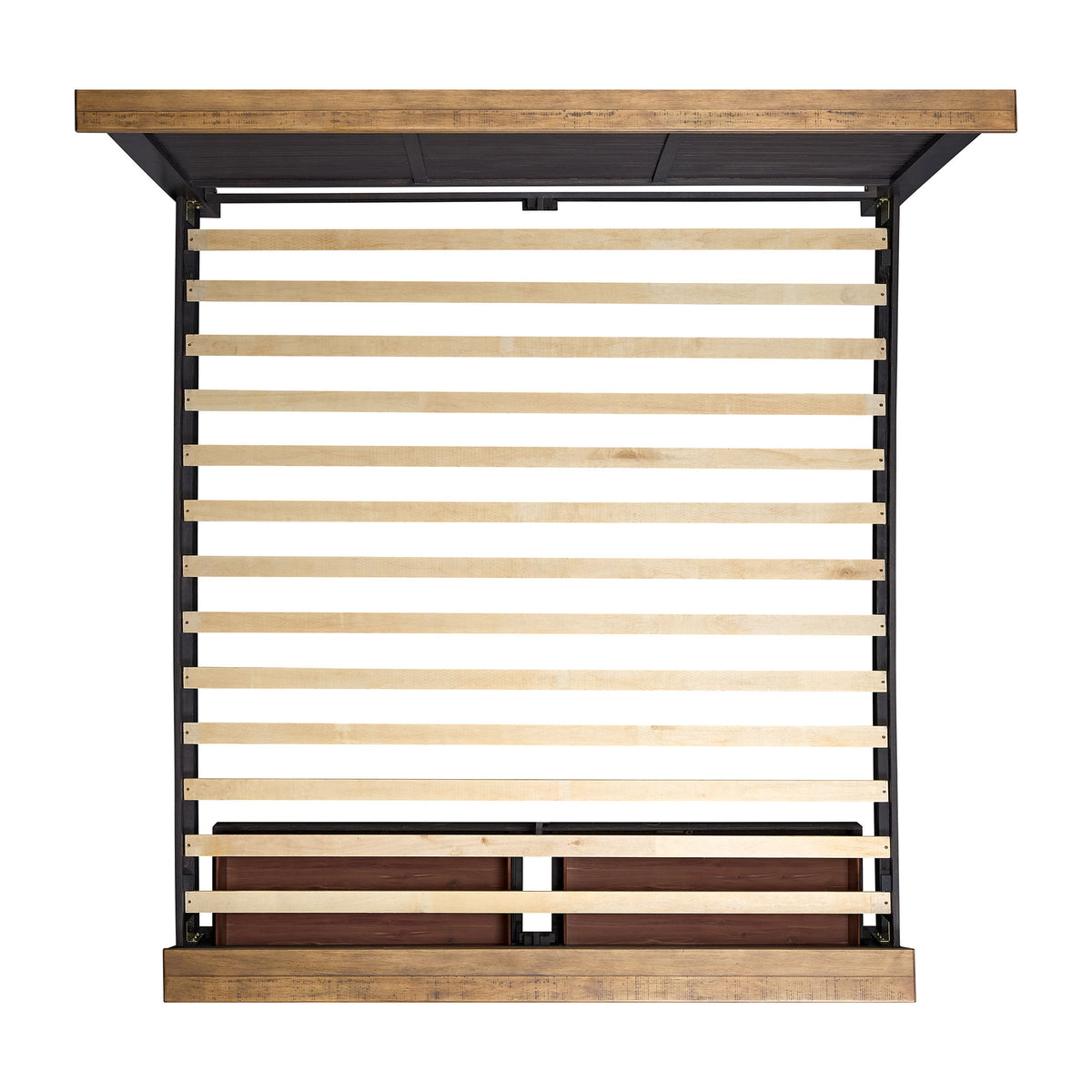 Montrose Storage Bedroom Set in Dark Brown by Elements International, view 11