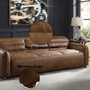 Rafer - Sofa - Cocoa Top Grain Leather - Atlantic Fine Furniture Inc