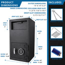 Solid Steel Keypad Depository Safe
