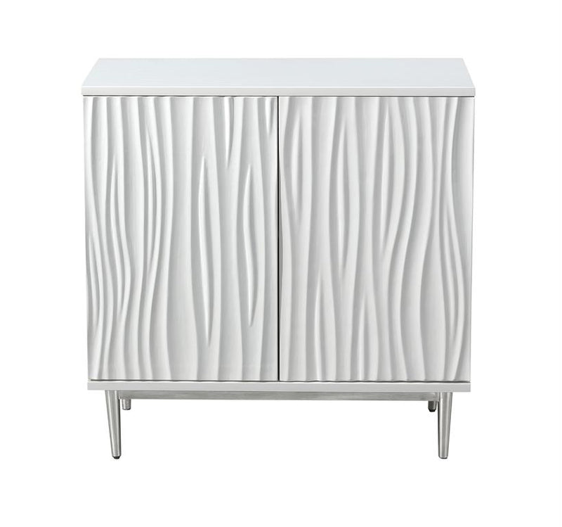 Coastal 2 Door Storage Console Cabinet