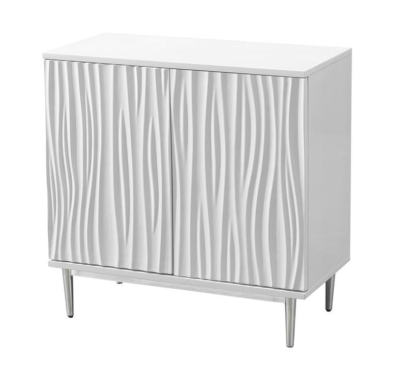 Coastal 2 Door Storage Console Cabinet