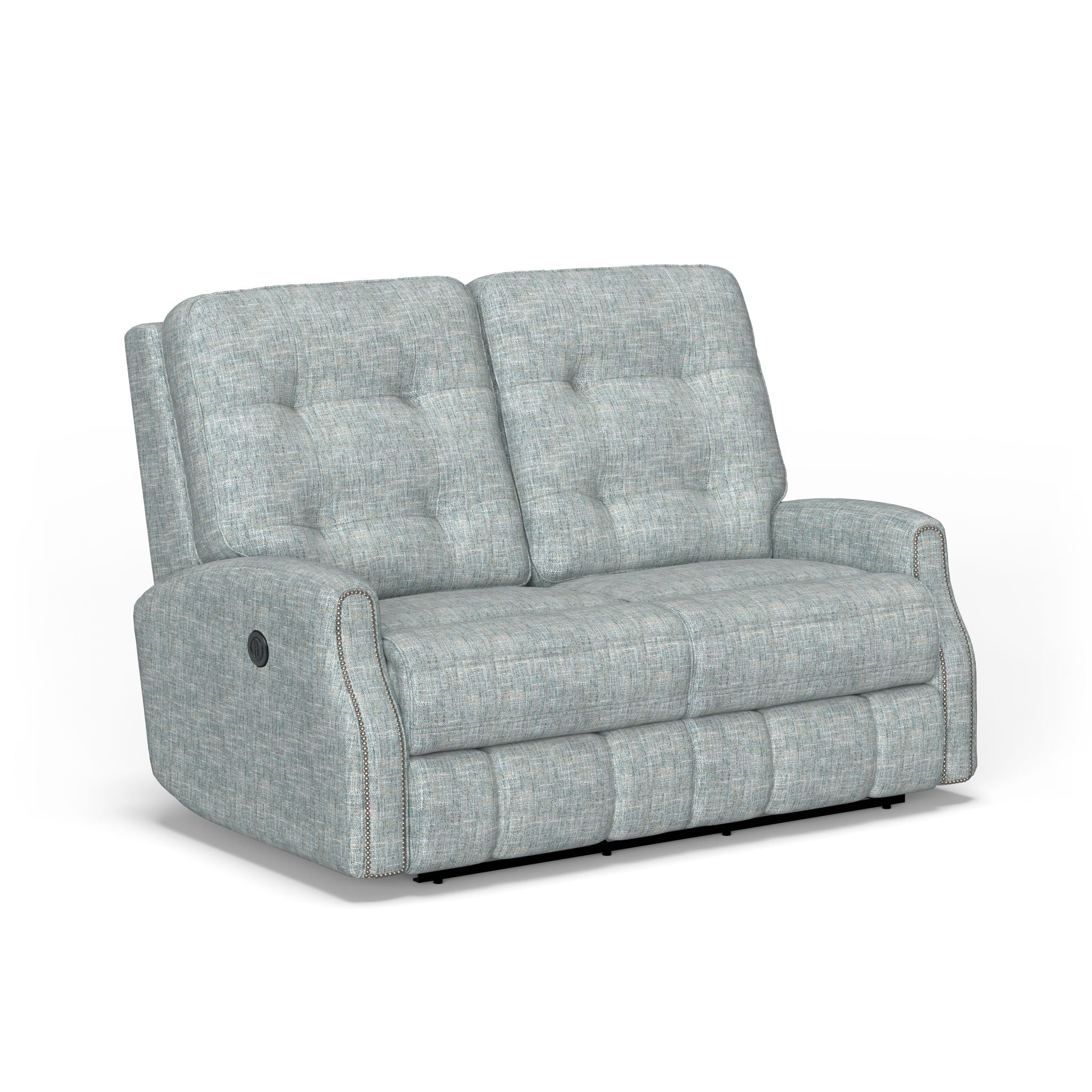 Devon - Reclining Loveseat, Nailhead Trim