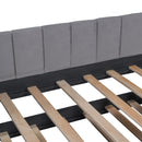 Upholstered Daybed With Ergonomic Design Backrest