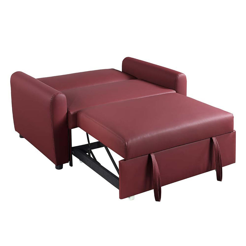 Caia - Sofa - Red Fabric